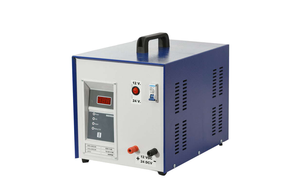10 Amper – 100 Amper 12 – 24V Akü Şarj Redresörü