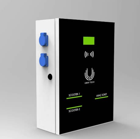 AC TİP 3 ÜÇ ÇIKIŞLI ŞARJ CİHAZLARI