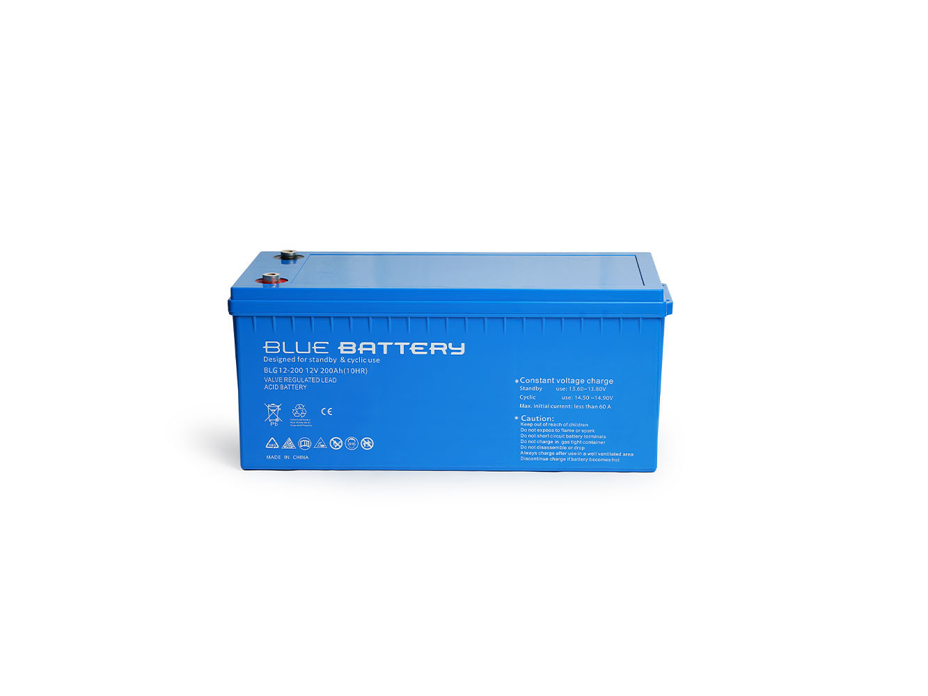 Blue Battery 12 Volt 200 Amper Jel Akü