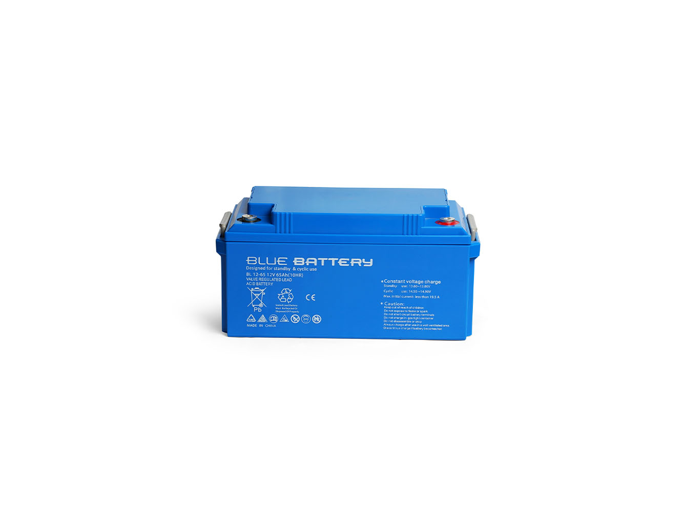 Blue Battery 12 Volt 65 Ah Bakımsız Kuru Akü